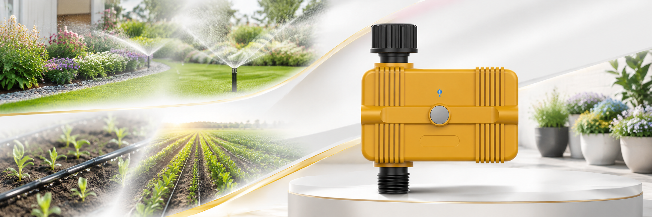 FK-WT03B Bluetooth smart water timer for garden irrigation product lines